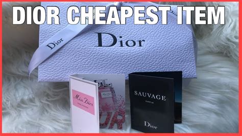 whats the cheapest thing from dior|cheapest thing at dior.